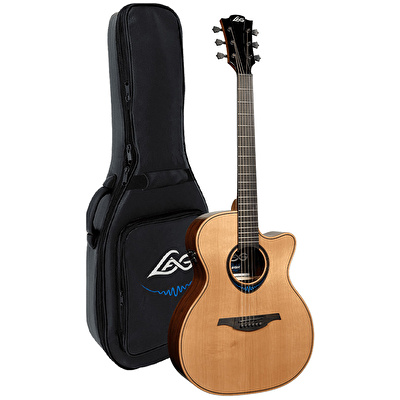 LAG GLH TBW2ACE BlueWave2 Elektro Akustik Gitar